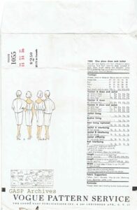 Vogue Couturier Design 1055 (1961) Size 14